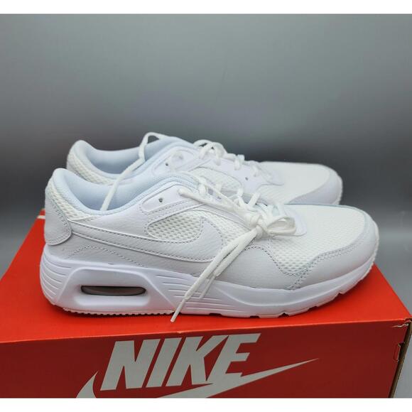 Womens Nike Air Max SC Triple White New With Box Size 8.5 - Picture 6 of 8